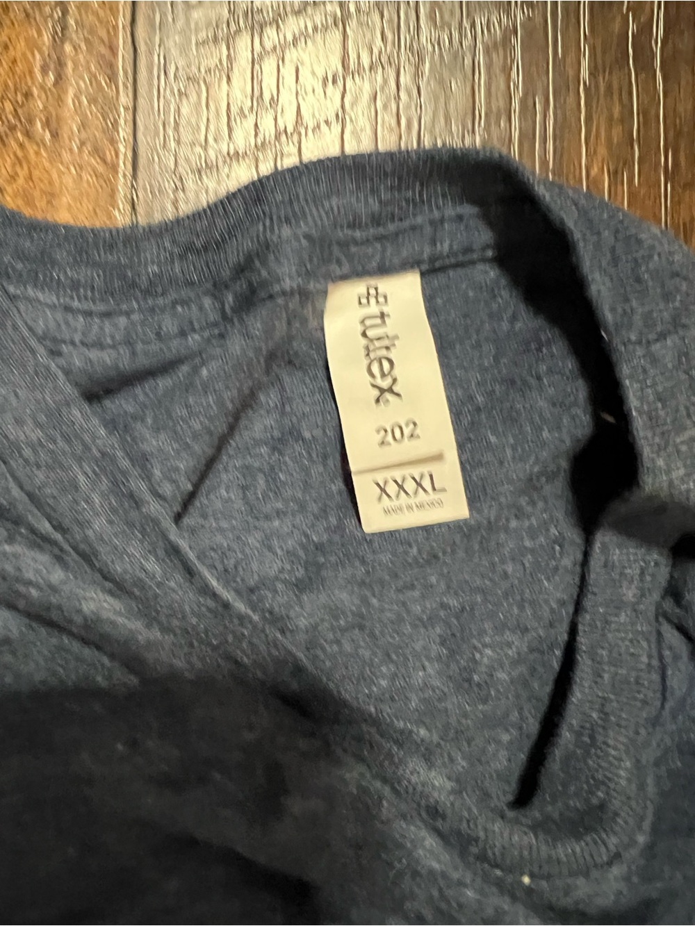 Walmart Associate Week around the globe Navy Blue Crewneck T-Shirt - Picture 3 of 3